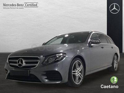 Usado Mercedes E220 194 CV (142 kW) 2018 Gris / plata Familiar