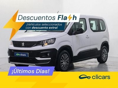 Usado Peugeot Rifter Active 100 CV (73 kW) 2022 Blanco Monovolumen