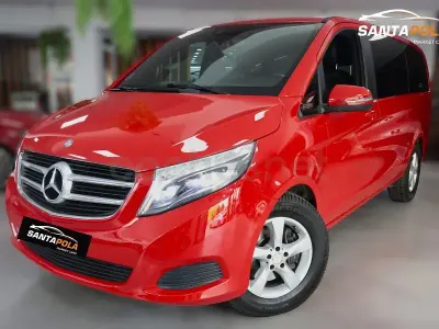 Usado Mercedes V220 163 CV (119 kW) 2016 Rojo Monovolumen