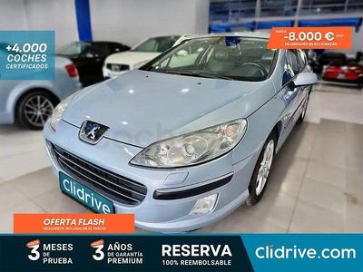 Usado Peugeot 407 Sport 140 CV (102 kW) 2006 Azul Berlina
