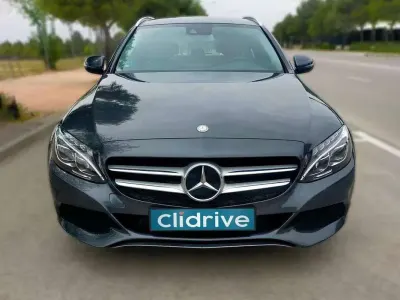 Usado Mercedes C350e 279 CV (205 kW) 2015 Gris Familiar