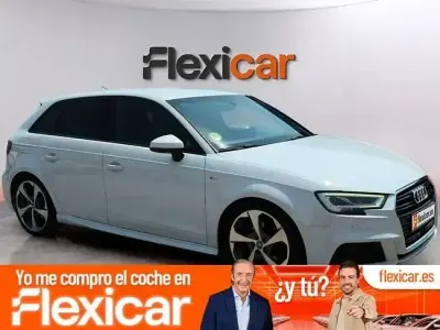 Usado Audi A3 116 CV (85 kW) 2018 Blanco Berlina