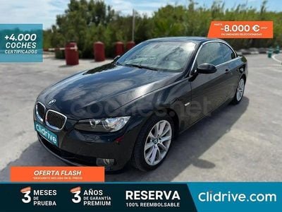 Usado BMW 330 Cabriolet 245 CV (180 kW) 2007 Negro Descapotable
