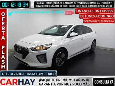 Usado Hyundai Ioniq 141 CV (103 kW) 2021 Blanco Utilitario