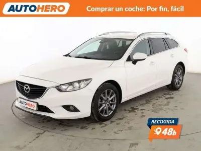 Käytetty Mazda 6 Style 145 HP (106 kW) 2017 Valkoinen Farmari
