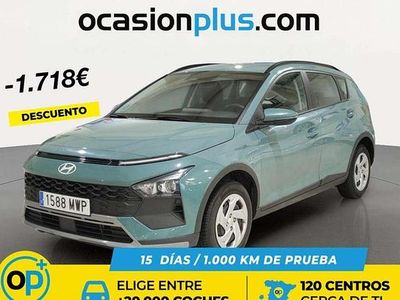 Usado Hyundai Bayon 102 CV (75 kW) 2024 Verde SUV