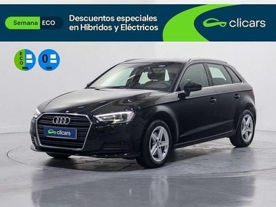 Usado Audi A3 Sportback g-tron Design 131 CV (96 kW) 2019 Negro Utilitario