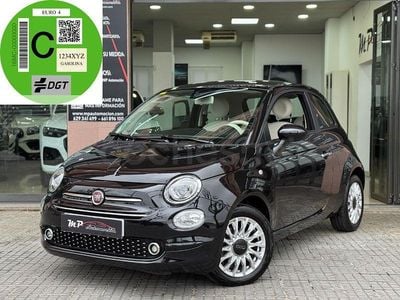 Usado Fiat 500 Lounge 69 CV (50 kW) 2020 Negro Berlina