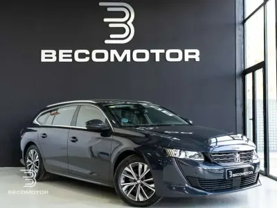 Usado Peugeot 508 SW Active 131 CV (96 kW) 2020 Azul Familiar
