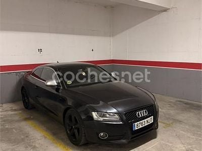 Usado Audi A5 190 CV (139 kW) 2008 Negro Coupe