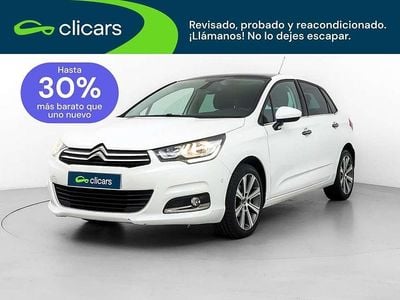 Usado Citroën C4 Feel 110 CV (80 kW) 2017 Blanco Utilitario