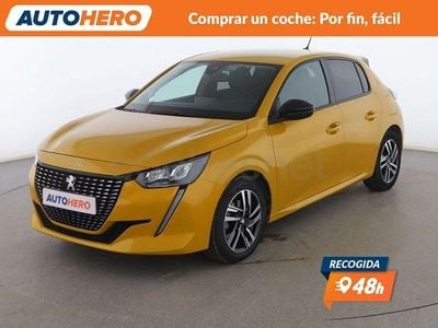Usado Peugeot 208 Allure 101 CV (74 kW) 2022 Amarillo Utilitario