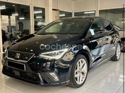 Usado Seat Ibiza FR 115 CV (84 kW) 2020 Negro Utilitario