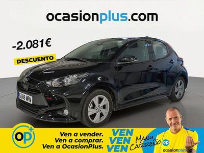 Usado Toyota Yaris Hybrid Active 116 CV (85 kW) 2024 Negro Berlina