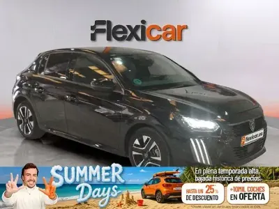 Usado Peugeot 208 Allure 100 CV (73 kW) 2025 Negro Utilitario