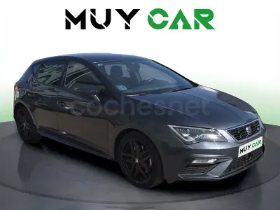 Usado Seat Leon FR 150 CV (110 kW) 2020 Gris / plata Berlina
