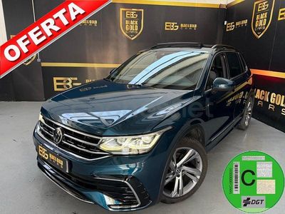 Usado VW Tiguan R-line 150 CV (110 kW) 2021 Azul SUV