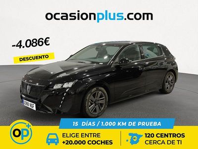 Usado Peugeot 308 Active 130 CV (95 kW) 2024 Negro Berlina