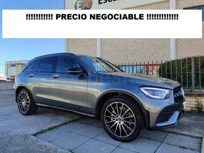 Usado Mercedes GLC220 194 CV (142 kW) 2021 Gris / plata SUV