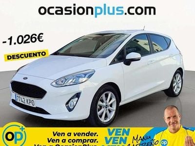 Usado Ford Fiesta Trend+ 86 CV (63 kW) 2018 Blanco Utilitario