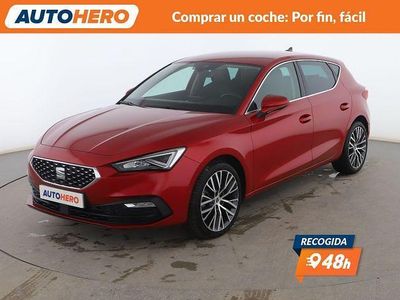 Usado Seat Leon XCELLENCE 131 CV (96 kW) 2020 Rojo Berlina