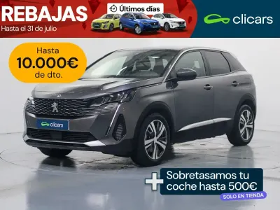 Usado Peugeot 3008 Allure 225 CV (165 kW) 2021 Gris / plata SUV