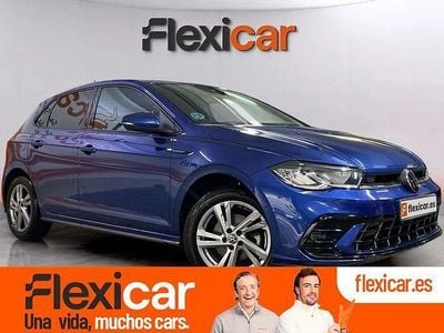 Usado VW Polo R-line 110 CV (80 kW) 2021 Azul Utilitario