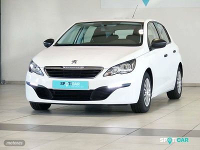 Usado Peugeot 308 Access 100 CV (73 kW) 2017 Blanco Utilitario