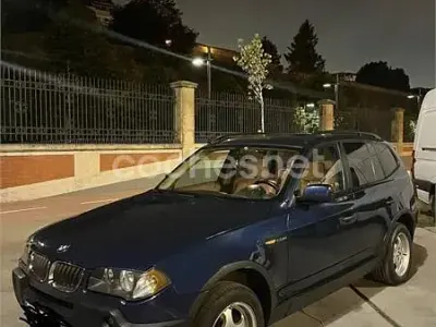 Usado BMW X3 150 CV (110 kW) 2005 Azul SUV