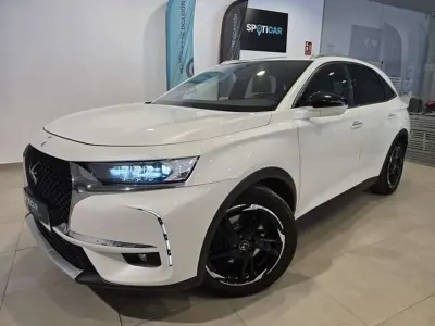 Usado DS Automobiles DS7 Crossback Grand Chic 300 CV (220 kW) 2020 Blanco SUV