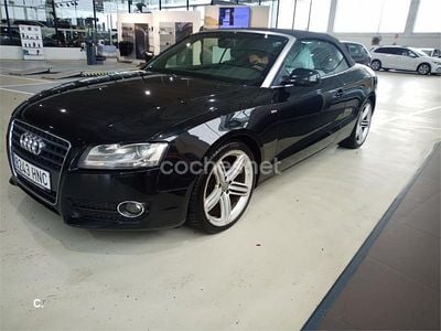 Usado Audi A5 Cabriolet 177 CV (130 kW) 2012 Negro Descapotable