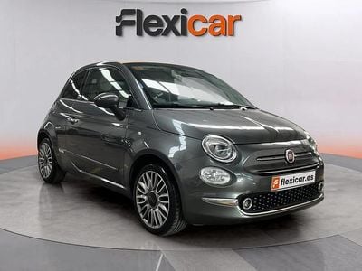 Usado Fiat 500 69 CV (50 kW) 2017 Gris Descapotable