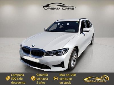Usado BMW 318 150 CV (110 kW) 2021 Blanco Familiar