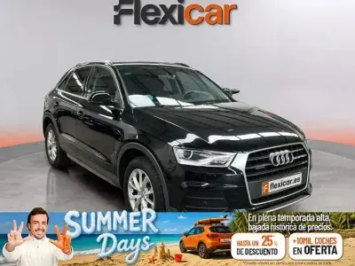 Usado Audi Q3 150 CV (110 kW) 2015 Negro SUV
