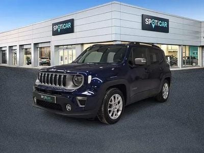 Käytetty Jeep Renegade Limited 150 HP (110 kW) 2020 Sininen Katumaasturi