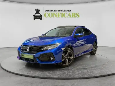 Usado Honda Civic Executive 129 CV (94 kW) 2017 Azul Berlina