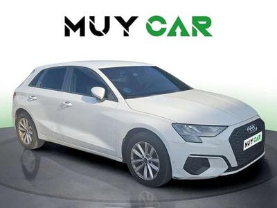 Usado Audi A3 Sportback 110 CV (80 kW) 2021 Blanco Utilitario