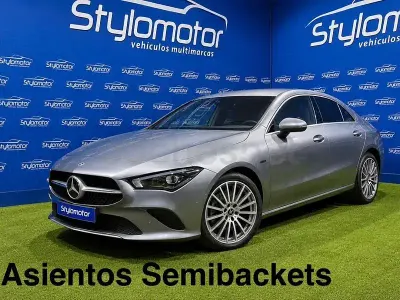 Usado Mercedes CLA250e 218 CV (160 kW) 2021 Gris / plata Coupe
