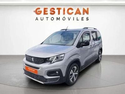 Usado Peugeot Rifter GT 131 CV (96 kW) 2021 Gris Monovolumen