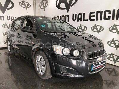 Usado Chevrolet Aveo LS 86 CV (63 kW) 2013 Negro Berlina