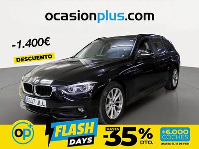 Usado BMW 320 190 CV (139 kW) 2016 Negro Familiar