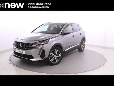 Usado Peugeot 3008 Allure 131 CV (96 kW) 2021 Gris SUV