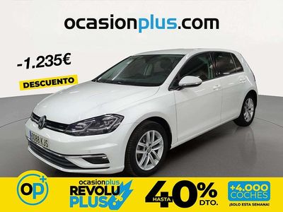 Usado VW Golf VII Advance 125 CV (91 kW) 2018 Blanco