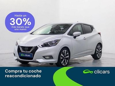 Usado Nissan Micra S 90 CV (66 kW) 2018 Blanco Utilitario