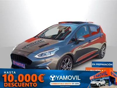 Usado Ford Fiesta ST-Line 125 CV (91 kW) 2018 Gris / plata Utilitario
