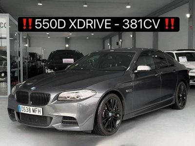 Usado BMW M550 381 CV (280 kW) 2015 Gris Berlina