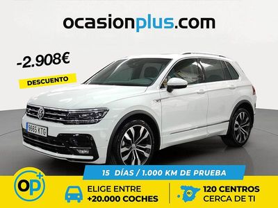 Blanco Usado 2019 VW Tiguan Sportline SUV | 31.990 €