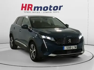 Usado Peugeot 3008 Allure 130 CV (95 kW) 2021 Azul SUV