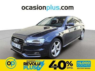 Usado Audi A4 S-Line 170 CV (125 kW) 2015 Azul Berlina