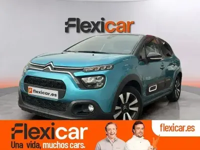 Käytetty Citroën C3 PureTech 83 HP (61 kW) 2022 Sininen Viistoperä